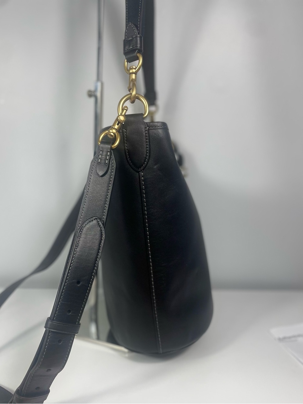 Coach Glovetanned Dakota Bucket Bag-COA - Picture 12 of 15